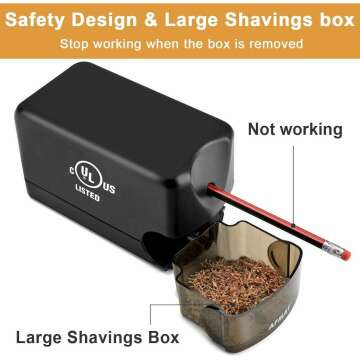 AFMAT Electric Pencil Sharpener for School Use