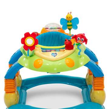 4-in-1 Activity Walker & Rocker for Babies