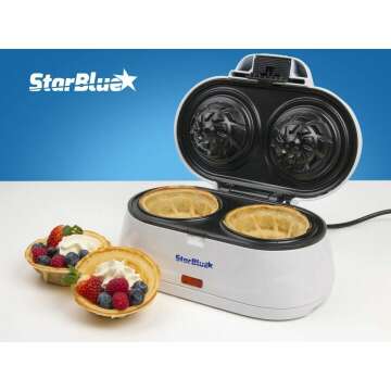 Double Waffle Bowl Maker