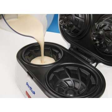 Double Waffle Bowl Maker