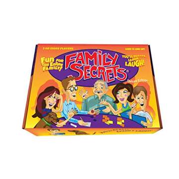 Family Secrets - The Perfect Cross-Generational Family Game. Opens Up Uninhibited Dialogue Between Kids / Teens & Adults / Parents. Deluxe Edition.