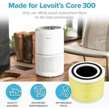 LEVOIT Core 300 Replacement Filter for Pet Allergies