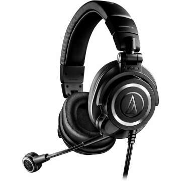 Audio-Technica ATH-M50xSTS Adjustable Streaming Headset