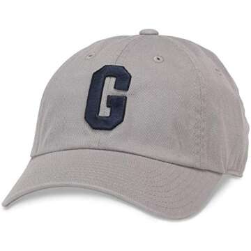 AMERICAN NEEDLE Ballpark Vintage NNL Baseball Cap, Homestead Grays (43027A-HOG)