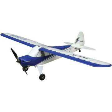 HobbyZone Sport Cub S 2 RC Airplane BNF Basic - Ready for Adventure, Blue & White