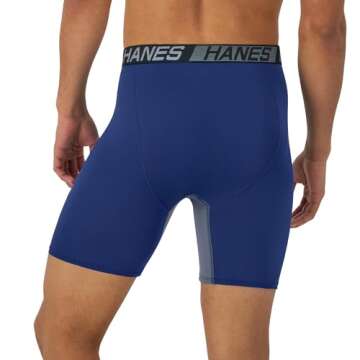 Hanes X-Temp Total Support Pouch Boxer Briefs Small