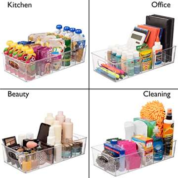 ClearSpace XL Storage Bins for Kitchen Organization