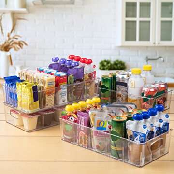 ClearSpace XL Storage Bins for Kitchen Organization