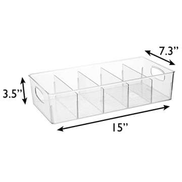 ClearSpace XL Storage Bins for Kitchen Organization