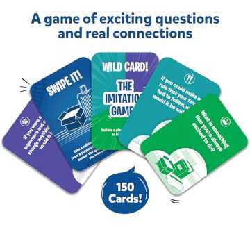 Skillmatics Card Game - Train of Thought, Fun for Family Game Night, Educational Toys, Travel Games for Kids, Teens and Adults, Gifts for Boys and Girls Ages 6, 7, 8, 9 and Up