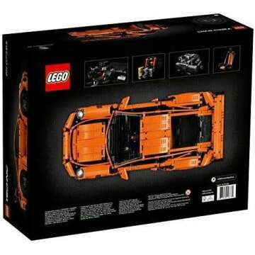 LEGO Technic Porsche 911 GT3 RS 2,704 Piece Set