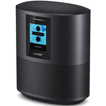 Bose Home Speaker 500: Smart Bluetooth Speaker with Alexa Voice Control Built-in, Black