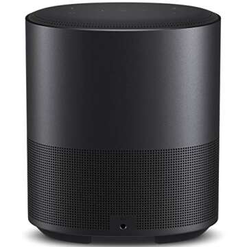 Bose Home Speaker 500: Smart Bluetooth Speaker with Alexa Voice Control Built-in, Black