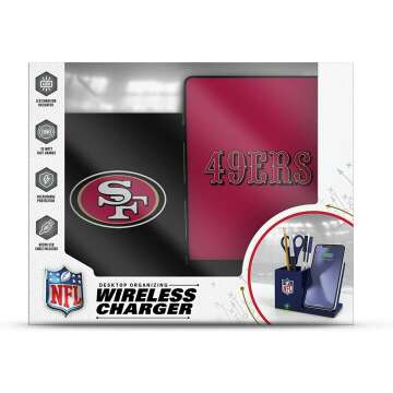 NFL Wireless Charger & Organizer for Your Desk