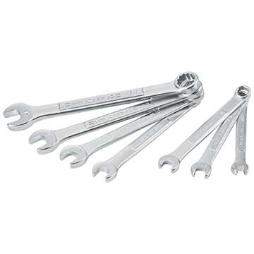 CRAFTSMAN 7-Piece SAE Wrench Set for Easy Organization