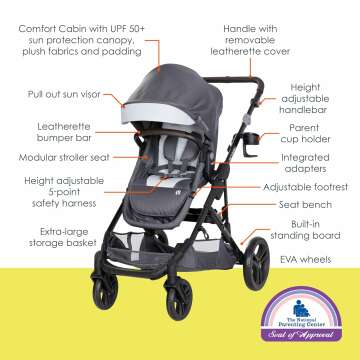 Baby Trend Morph Modular Travel System - Single to Double