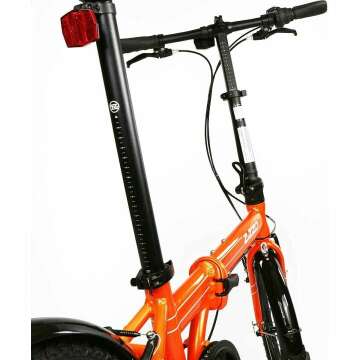 ZiZZO Via 20” Folding Bike - Lightweight & Compact