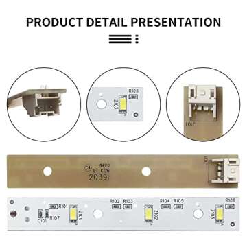 WR55X26671 LED Light Board for GE Refrigerators Brand