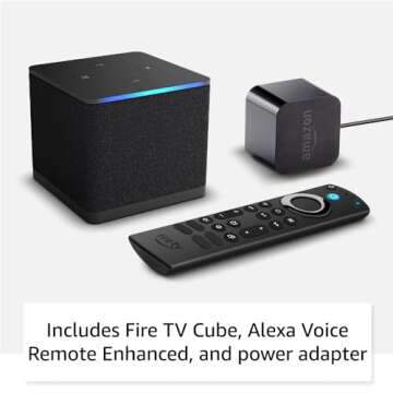 Amazon Fire TV Cube - 4K Ultra HD Streaming with Alexa