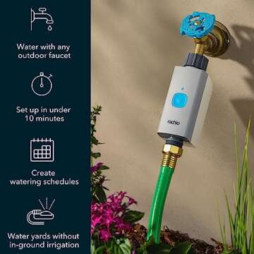 Rachio Smart Hose Timer with WiFi Hub for Hassle-Free Outdoor Watering