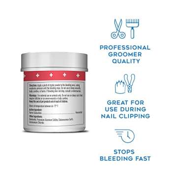 DOGSWELL Remedy Recovery Styptic Blood Stopper Powder for Quick Wound Care