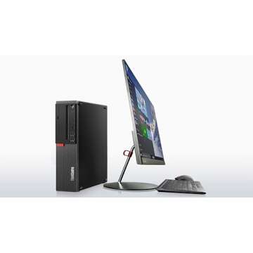 Lenovo ThinkCentre M920S SFF Desktop Computer, Intel Hexa Core i7-8700, 32 GB de RAM DDR4, SSD de 1 TB, VGA, DP, Teclado y ratón, WiFi, BT, Windows 11 Pro (Renewed)