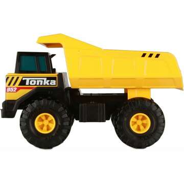 Tonka Steel Classics Dump Truck for Creative Play