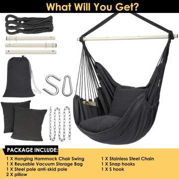 Y-STOP Hammock Chair for Ultimate Relaxation