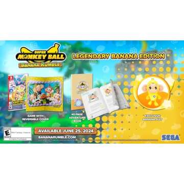 Super Monkey Ball Banana Rumble: Launch Edition for Nintendo Switch – Fun and Adventure