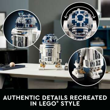 LEGO Star Wars R2-D2 Building Set for Collectors