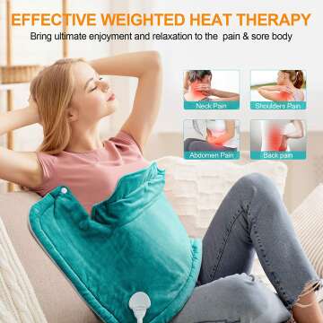 2lb Weighted Neck Heating Pad