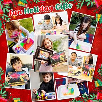 Water Marbling Paint for Kids - Arts and Crafts for Girls & Boys Crafts Kits Ideal Gifts for Kids Age 3-5 4-8 8-12