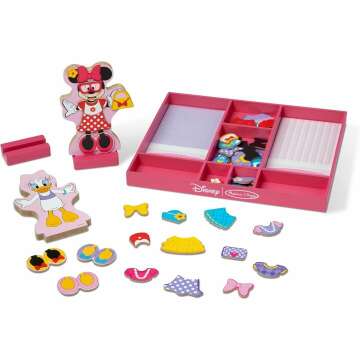 Minnie Mouse & Daisy Duck Magnetic Dress-Up Set