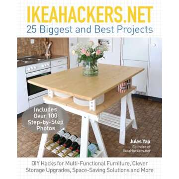 IKEAHACKERS.NET 25 Biggest and Best Projects: DIY Hacks for Multi-Functional Furniture, Clever Storage Upgrades, Space-Saving Solutions and More