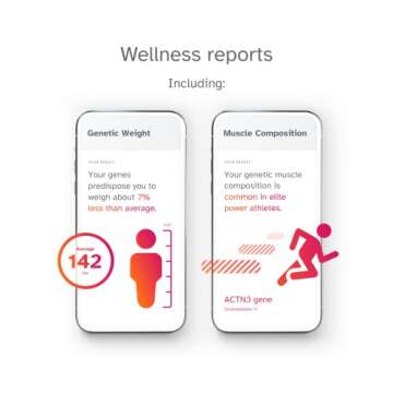 23andMe Health-only Service - DNA Test with Personal Genetic Reports - Health Predispositions, Carrier Status & Wellness Reports - FSA & HSA Eligible (Before You Buy See Important Test Info Below)