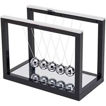 Newton's Cradle Physics Desk Toy - Swinging Balls