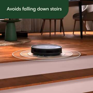 iRobot Roomba Vac Robot Vacuum (Q011) - Power-Lifting Suction, Quieter Cleaning Mode, Multi-Surface Cleaning, Cleans in Neat Rows, Easy to use, Self-Charging, Works with Alexa