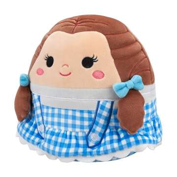 Squishmallows Original “The Wizard of Oz” 10-Inch Dorothy Gale Plush - Ultrasoft Official Jazwares Plush (Medium-Sized)