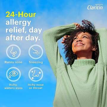 Claritin 24 Hour Allergy Medicine, Non-Drowsy Prescription Strength Allergy Relief, Loratadine Antihistamine Liqui-Gels, 1x30, 1x10, 1x60, 100 Total Liqui-Gels