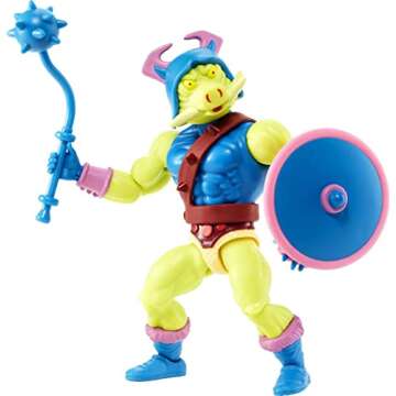 Masters of the Universe Origins Pig-Head 5.5-in Action Figures, Battle Figures for Storytelling Play and Display, Gift for 6 to 10-Year-Olds and Adult Collectors