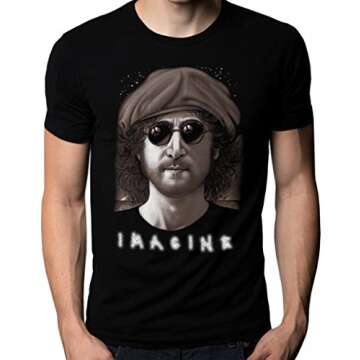 John Lennon Imagine The Beatles Band Music T-Shirt