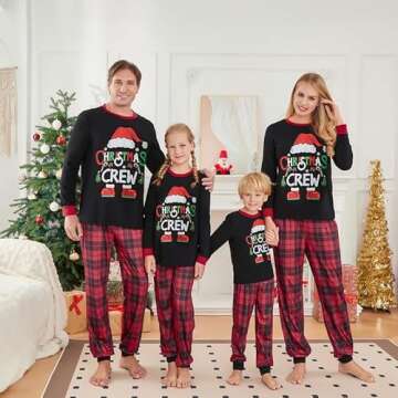 Yaguyuly Christmas Family Matching Pajamas Sets - Perfect Holiday Sleepwear