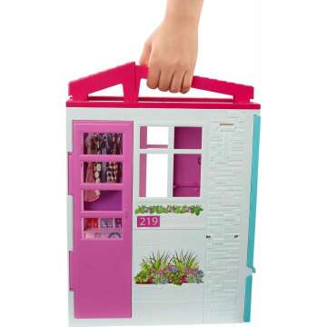 Barbie Doll House Playset with Pool and Furniture