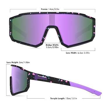 MVPTGRS Youth Baseball Sunglasses for Boys Girls Age 8-14 TR90 Frame Kids Sport Sunglasses for Softball Cycling Baseball Golf