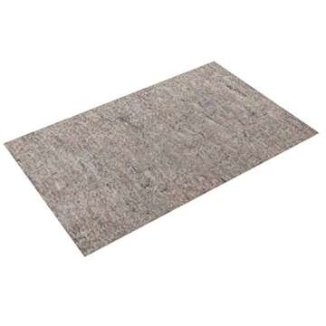 Premium 5' x 8' Felt Rug Pad for Comfort & Safety