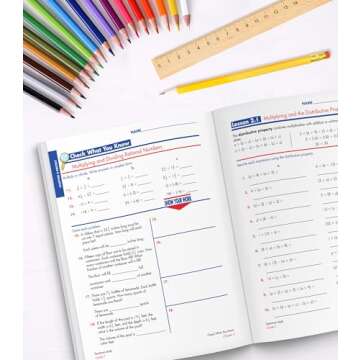 Spectrum 7th Grade Math Workbooks, Ages 12 to 13, 7th Grade Math, Algebra, Probability, Statistics, Ratios, Positive and Negative Integers, and Geometry Workbook - 160 Pages (Volume 8)