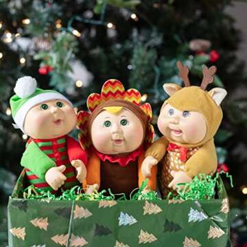 Cabbage Patch Cutie Kane the Christmas Elf Doll