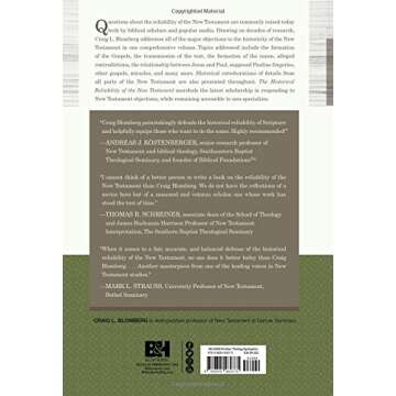 The Historical Reliability of the New Testament: Countering the Challenges to Evangelical Christian Beliefs (B&h Studies in Christian Apologetics)