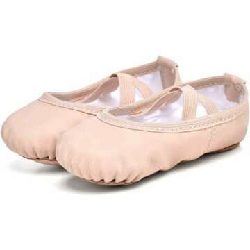 Stelle Toddler & Kids Ballet Shoes Soft Leather