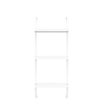 FUSUNBAO Floating Shelves, Wall Shelves for Living Room, Bathroom, Kitchen, Bedroom, 3-Tier Shelves for Books/Storage/Wall Decor with 50lbs Capacity(Antique White 16inch)